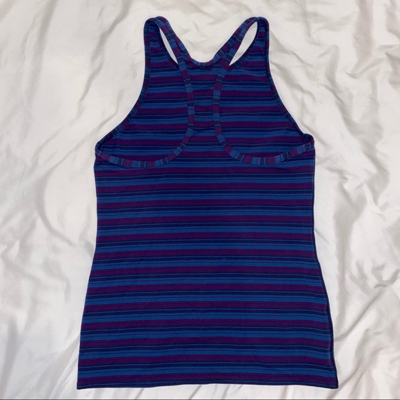 LIKE NEW Outdoor Voices Striped Racerback Tank - Picture 2 of 2